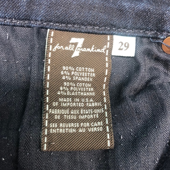 7 For all Mankind Kimmie Straight Leg Jean Size 29 - Picture 7 of 8